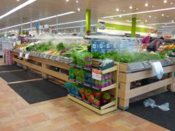 Groenten en fruit mist