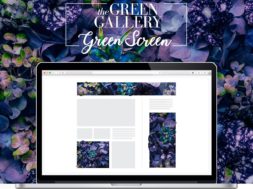 Ad blocker met bloemen